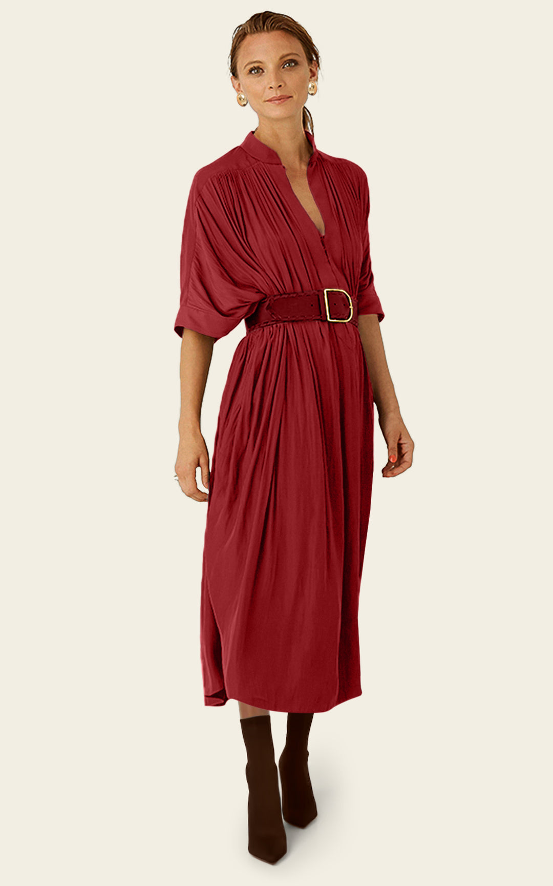 The Original Multiwear Dress - Cacao Rouge, Grande