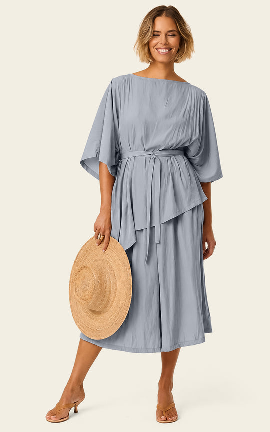 The Luxe Cullote Short - Bleu de Lune