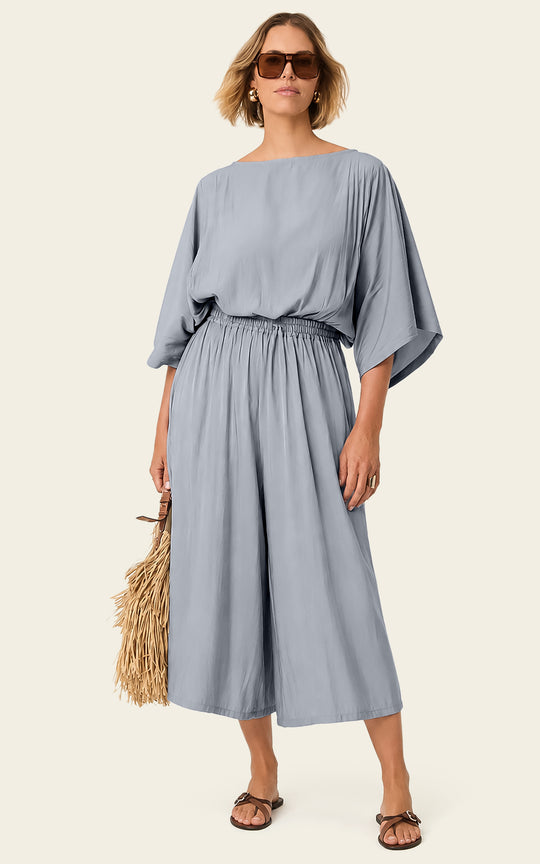 The Luxe Cullote Short - Bleu de Lune