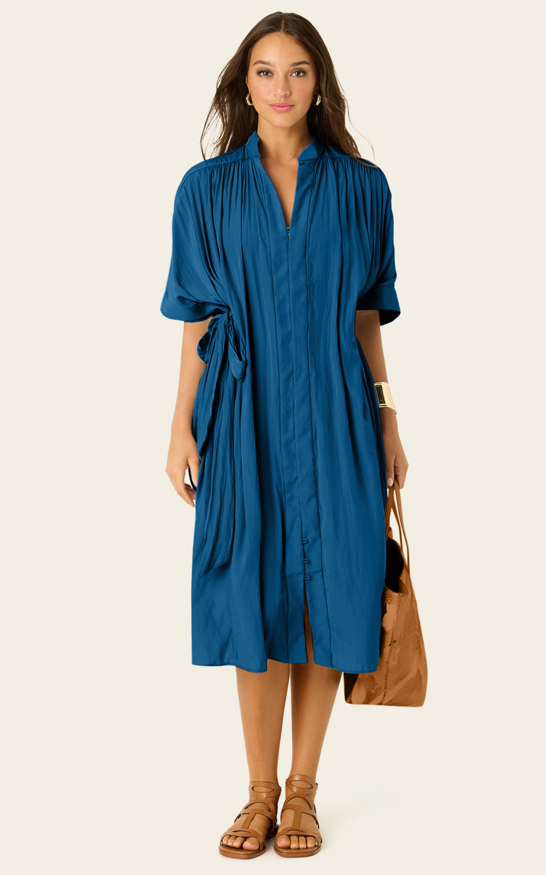 The Multiwear Shirt Dress - Oceania, Petite