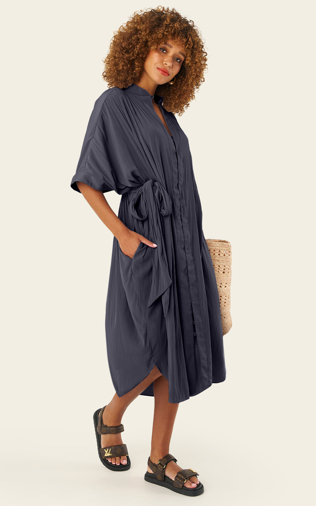 The Original Multiwear Dress - Skyfall Grey, Petite