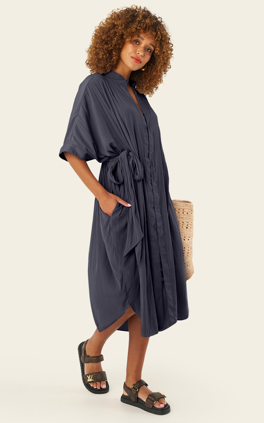 The Original Multiwear Dress - Skyfall Grey, Petite