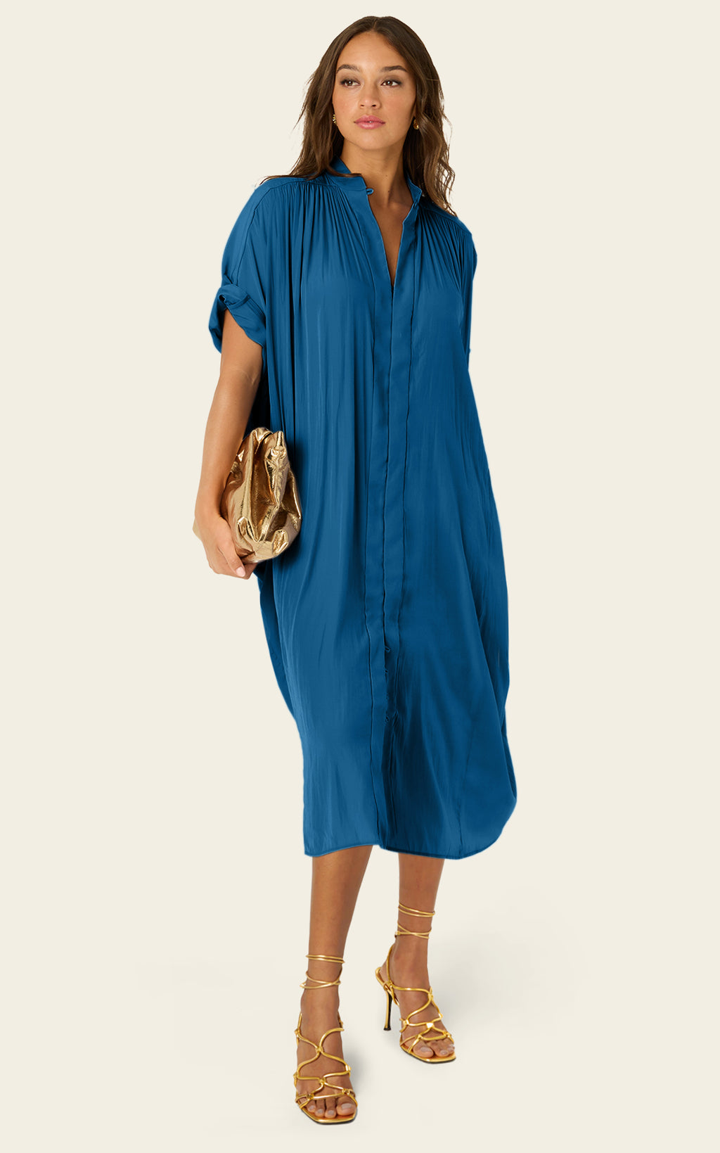 The Multiwear Shirt Dress - Oceania, Petite