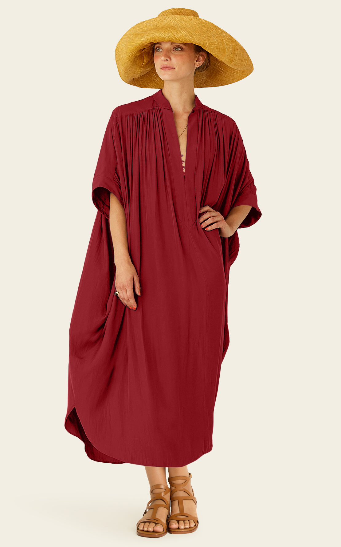 The Original Multiwear Dress - Cacao Rouge, Grande