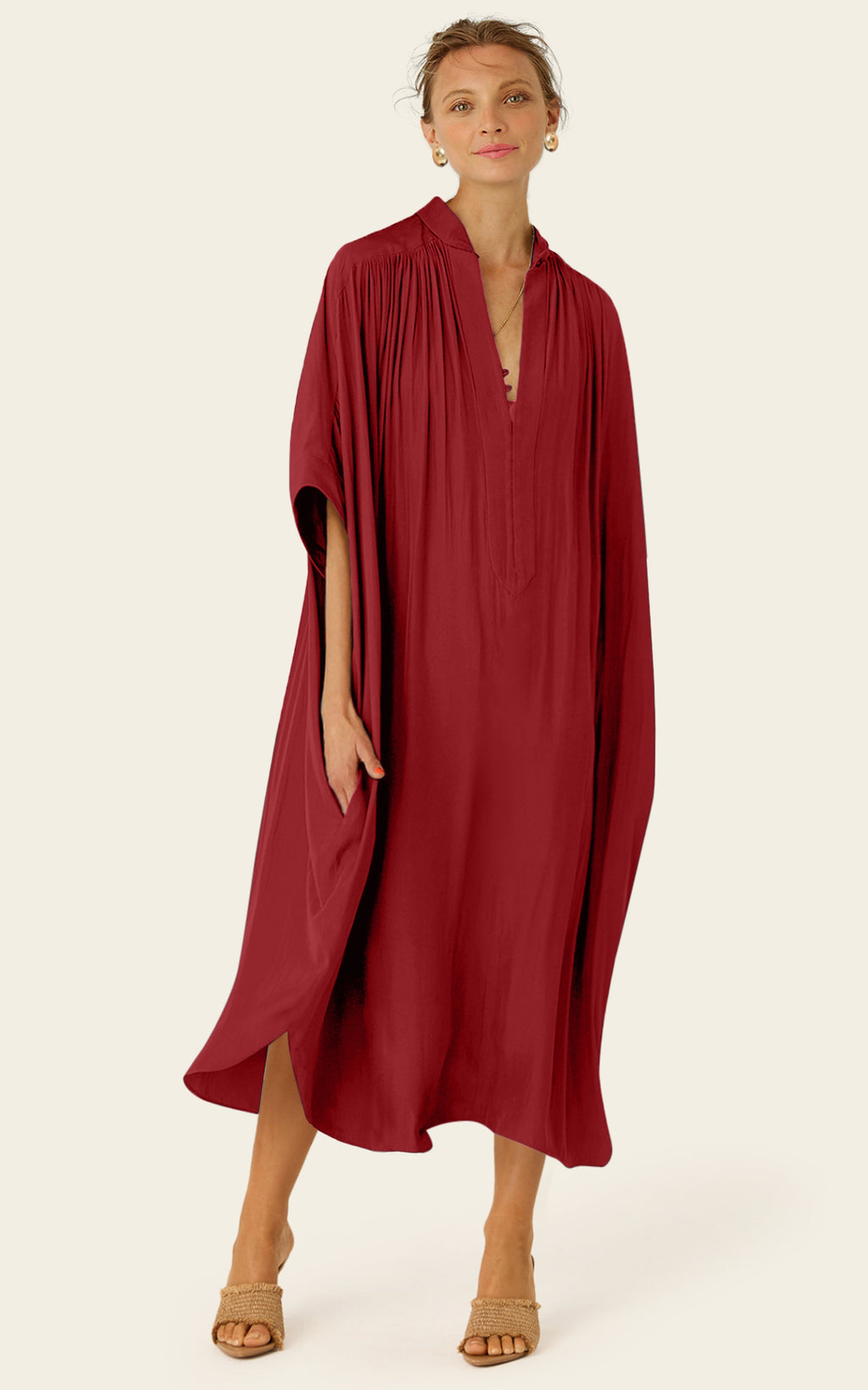 The Original Multiwear Dress - Cacao Rouge, Grande