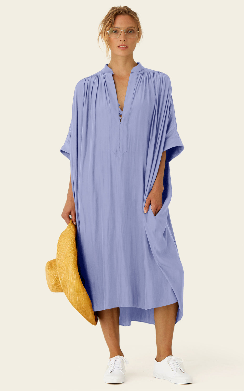 The Original Multiwear Dress - Hydrangeas, Midi