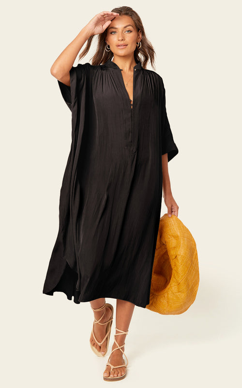 The Original Multiwear Dress - Black, Midi