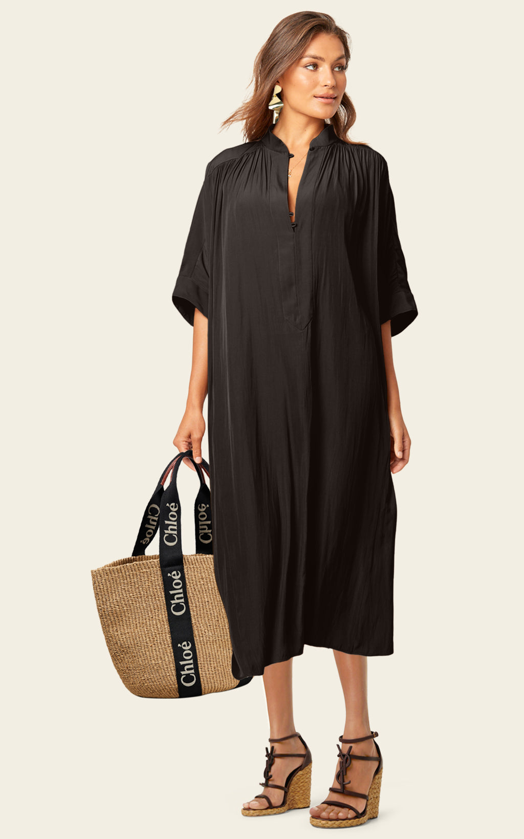 The Original Multiwear Dress - Black, Midi