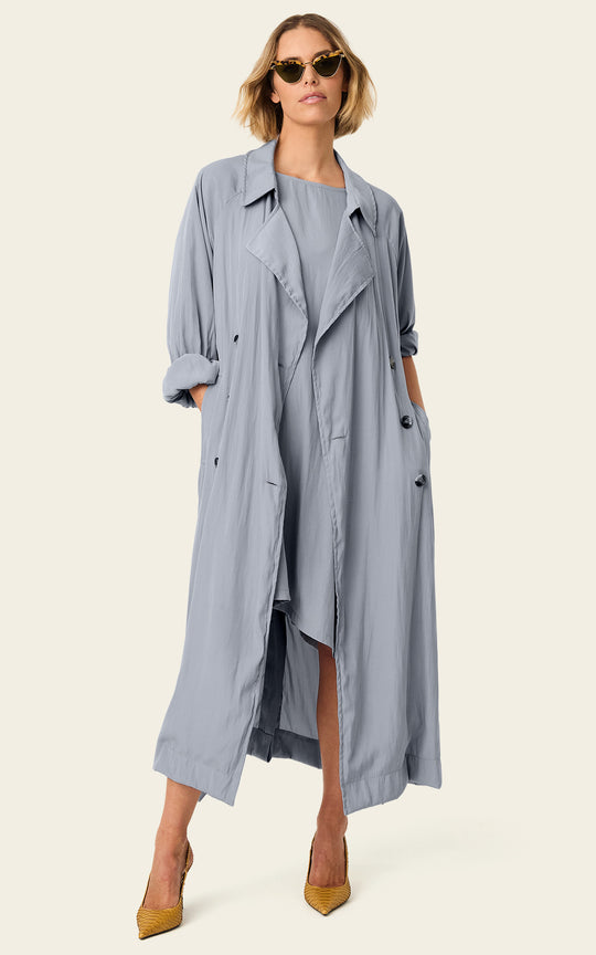 The Luxe Mini Kaftan - Bleu de Lune