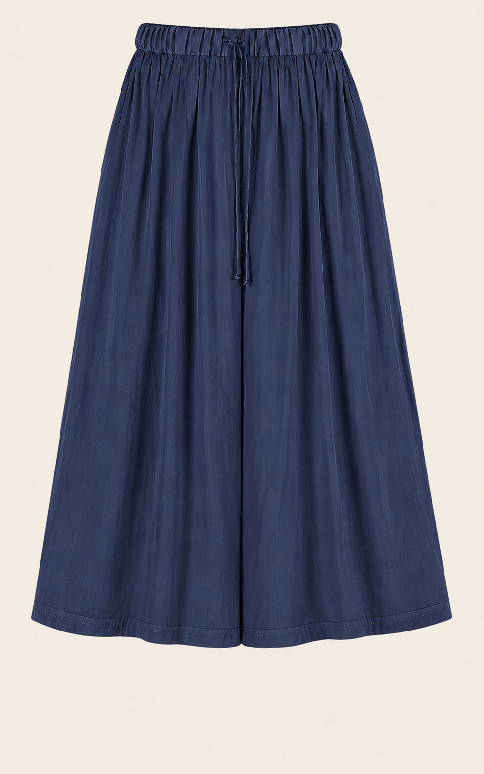 The Luxe Culotte Short - Night Sea
