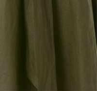The Multiwear Shirt Dress - Oliva Verte Linen, Grande