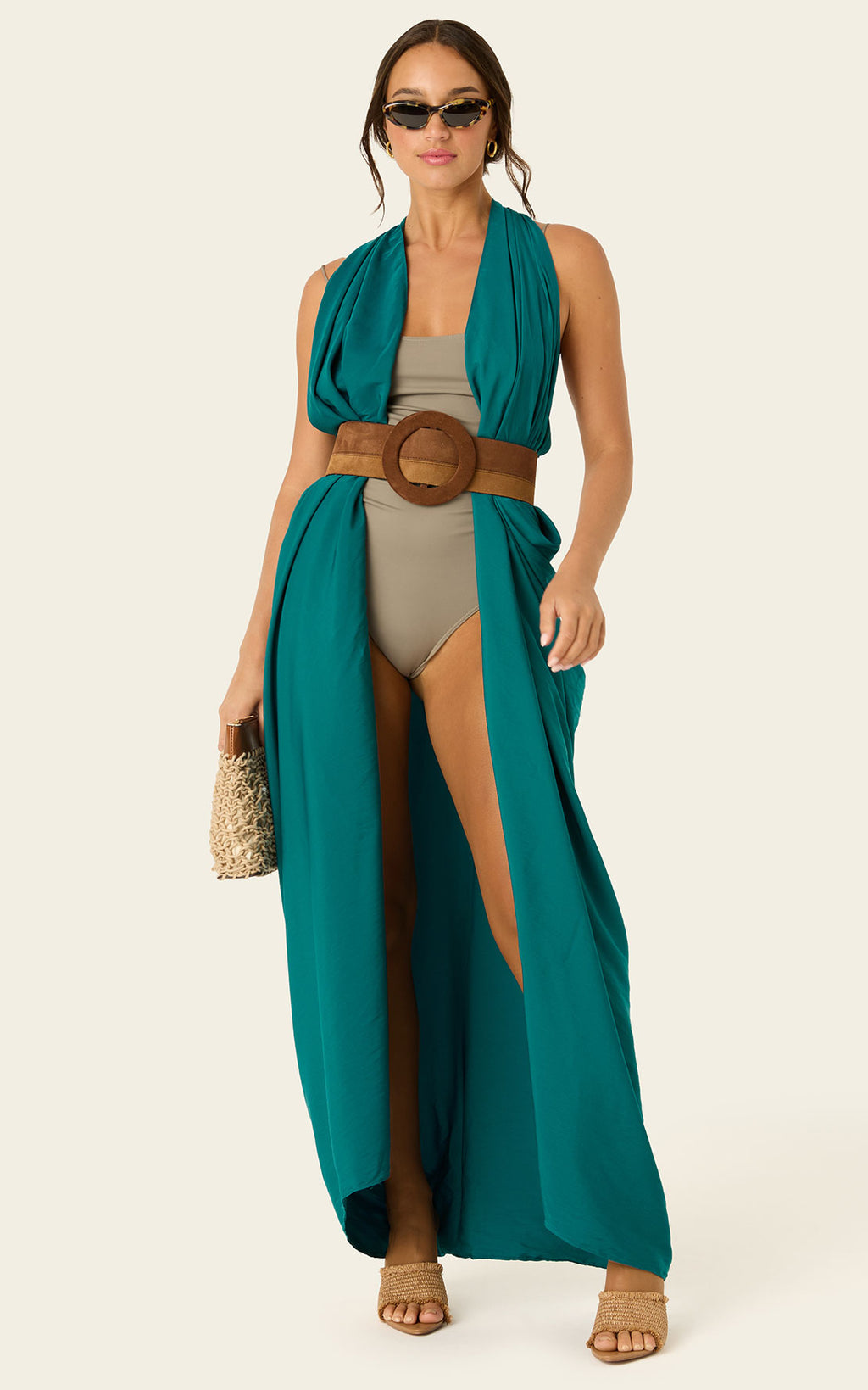 The Luxury Multiwear Wrap / juniper