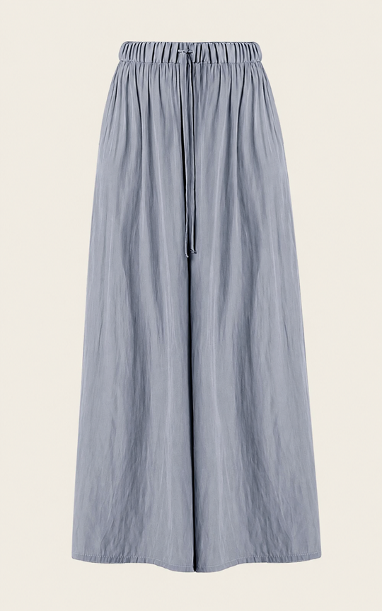The Luxe Palazzo Pant - Bleu de Lune