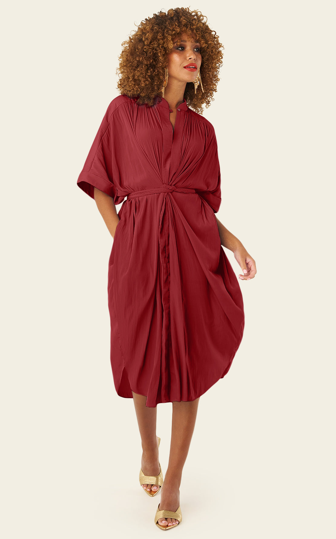 The Original Multiwear Dress - Cacao Rouge, Petite