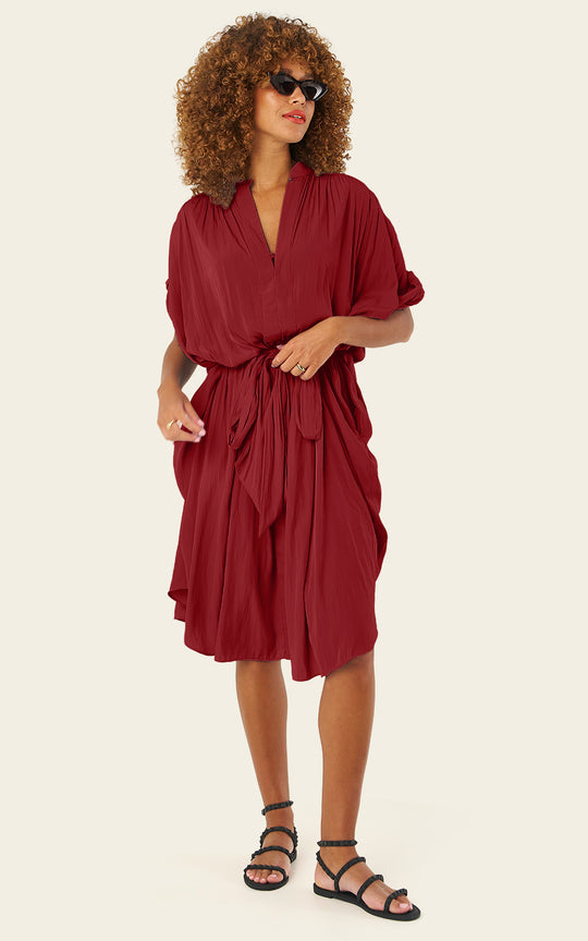 The Original Multiwear Dress - Cacao Rouge, Petite