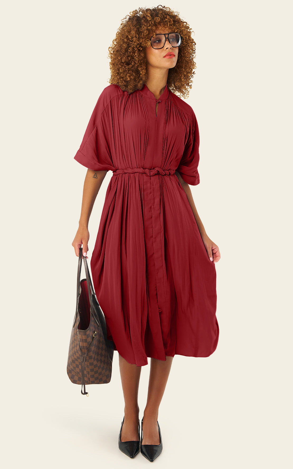 The Original Multiwear Dress - Cacao Rouge, Petite