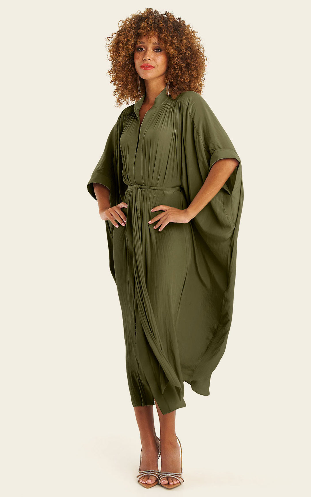 The Multiwear Shirt Dress - Pandanus,  Grande