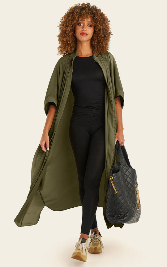 The Multiwear Shirt Dress - Pandanus,  Grande