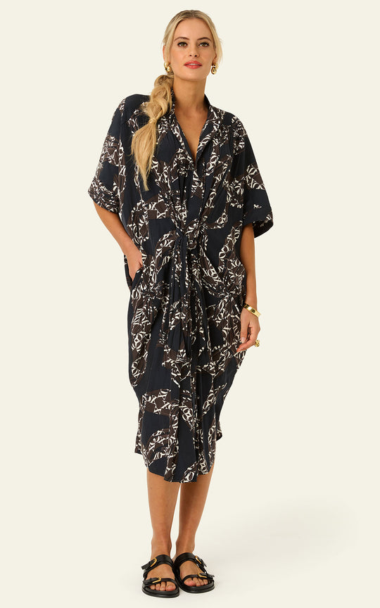 The Multiwear Shirt Dress - Scarfetta, Midi