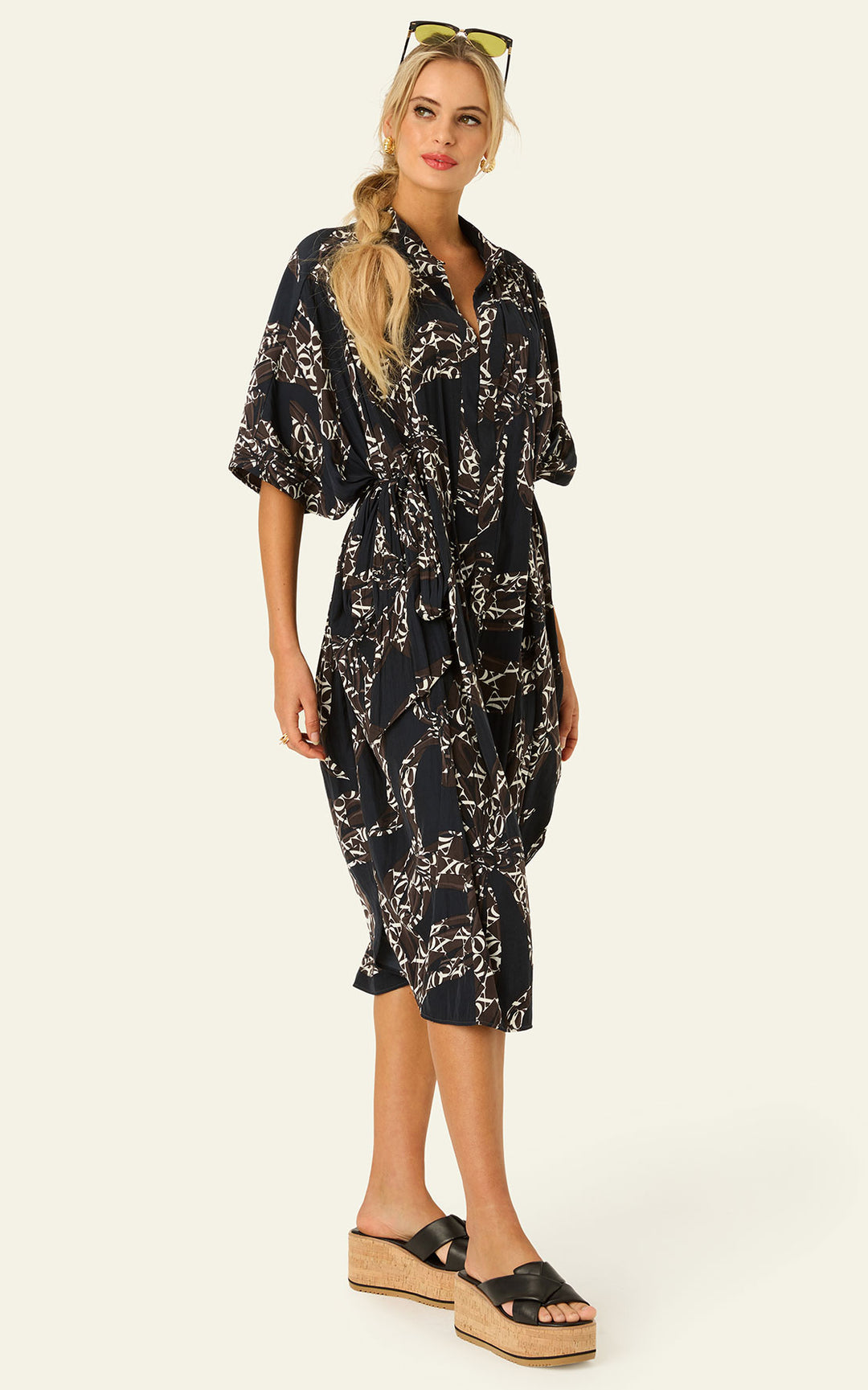 The Multiwear Shirt Dress - Scarfetta, Midi