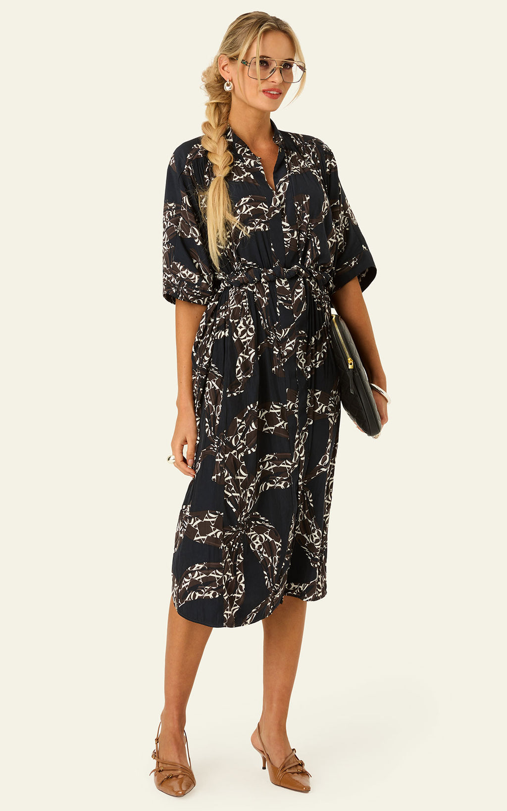 The Multiwear Shirt Dress - Scarfetta, Midi