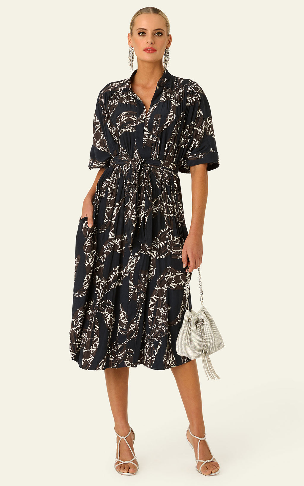 The Multiwear Shirt Dress - Scarfetta, Midi
