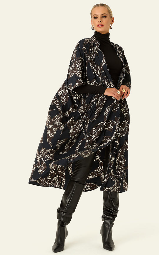 The Multiwear Shirt Dress - Scarfetta, Midi