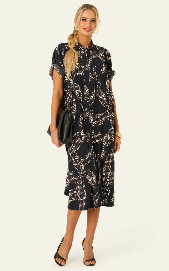 The Multiwear Shirt Dress - Scarfetta, Midi