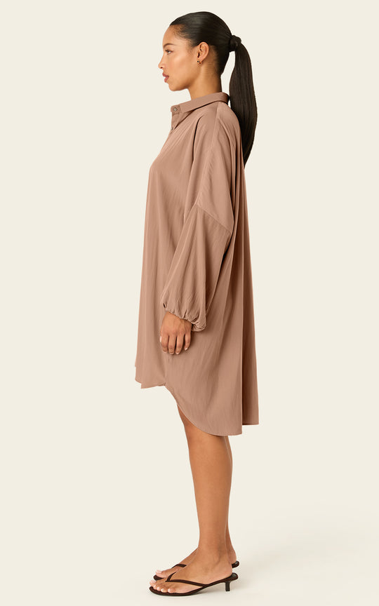 The Luxe Draper Shirt - Chai Chameau
