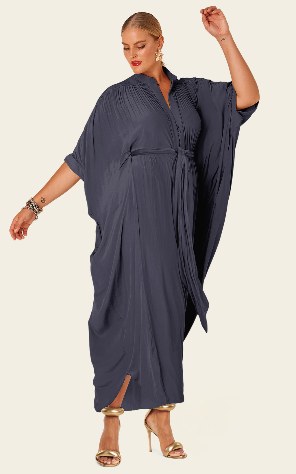 The Original Multiwear Dress - Skyfall Grey, Grande