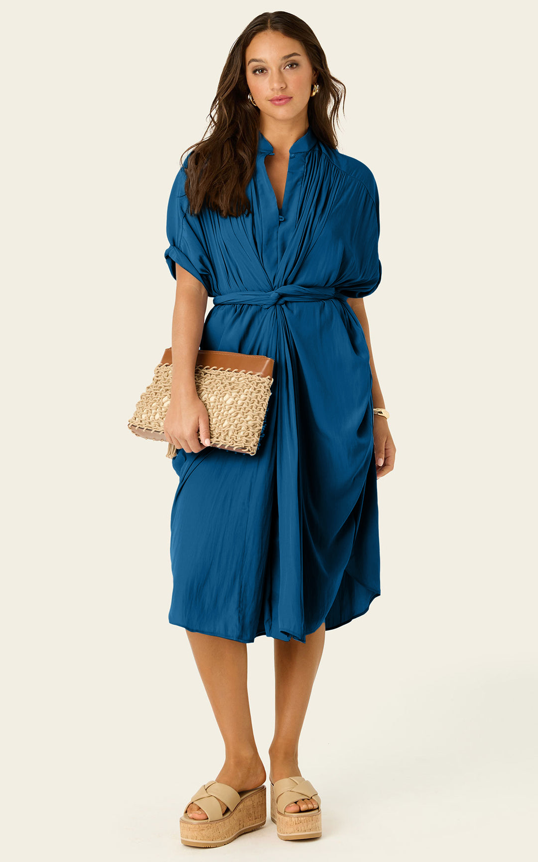The Multiwear Shirt Dress - Oceania, Petite