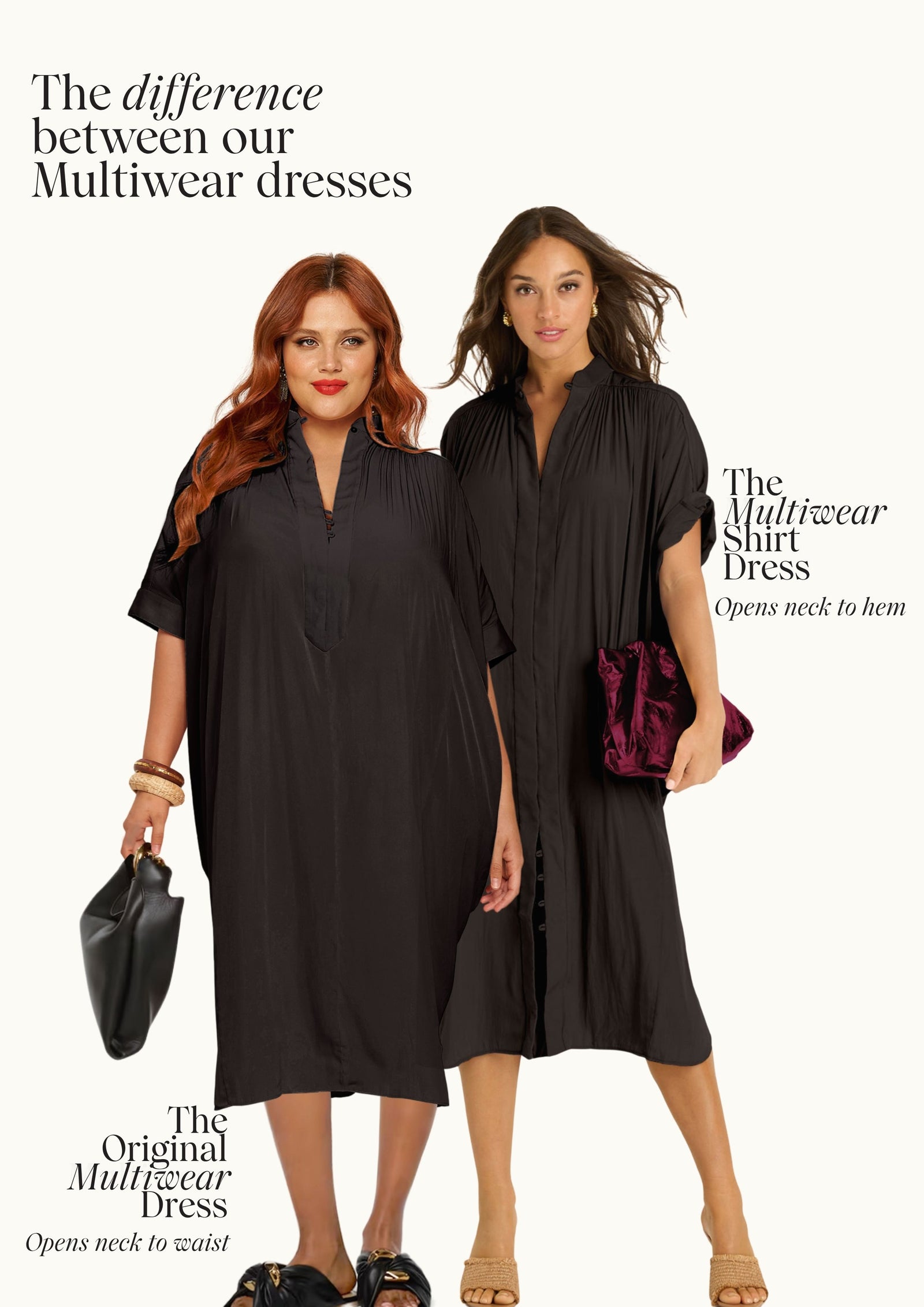 【ANDESED】double cross all in one dress ever by X I Effortless Luxury Multiwear – Ever by X