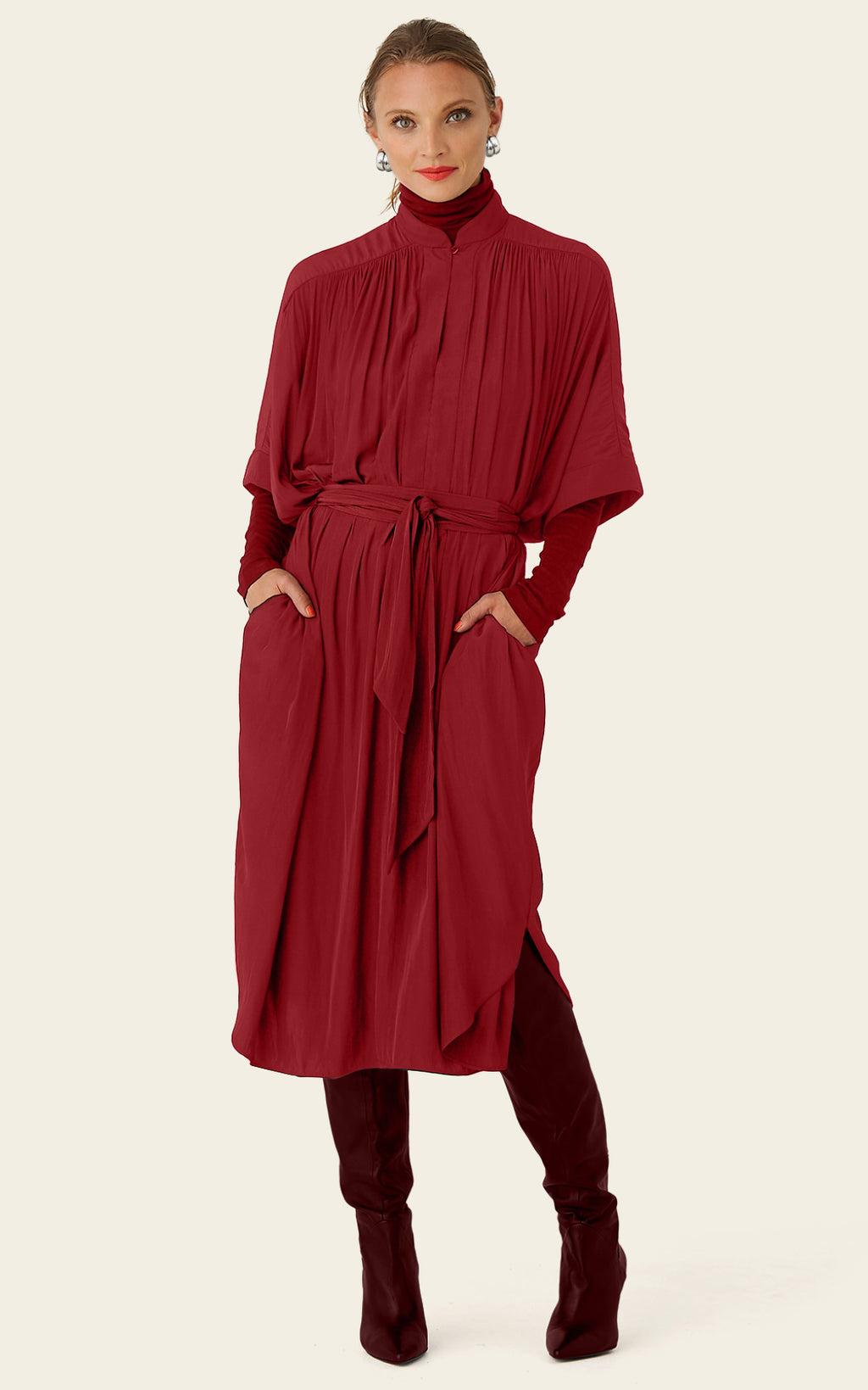 The Original Multiwear Dress - Cacao Rouge, Midi