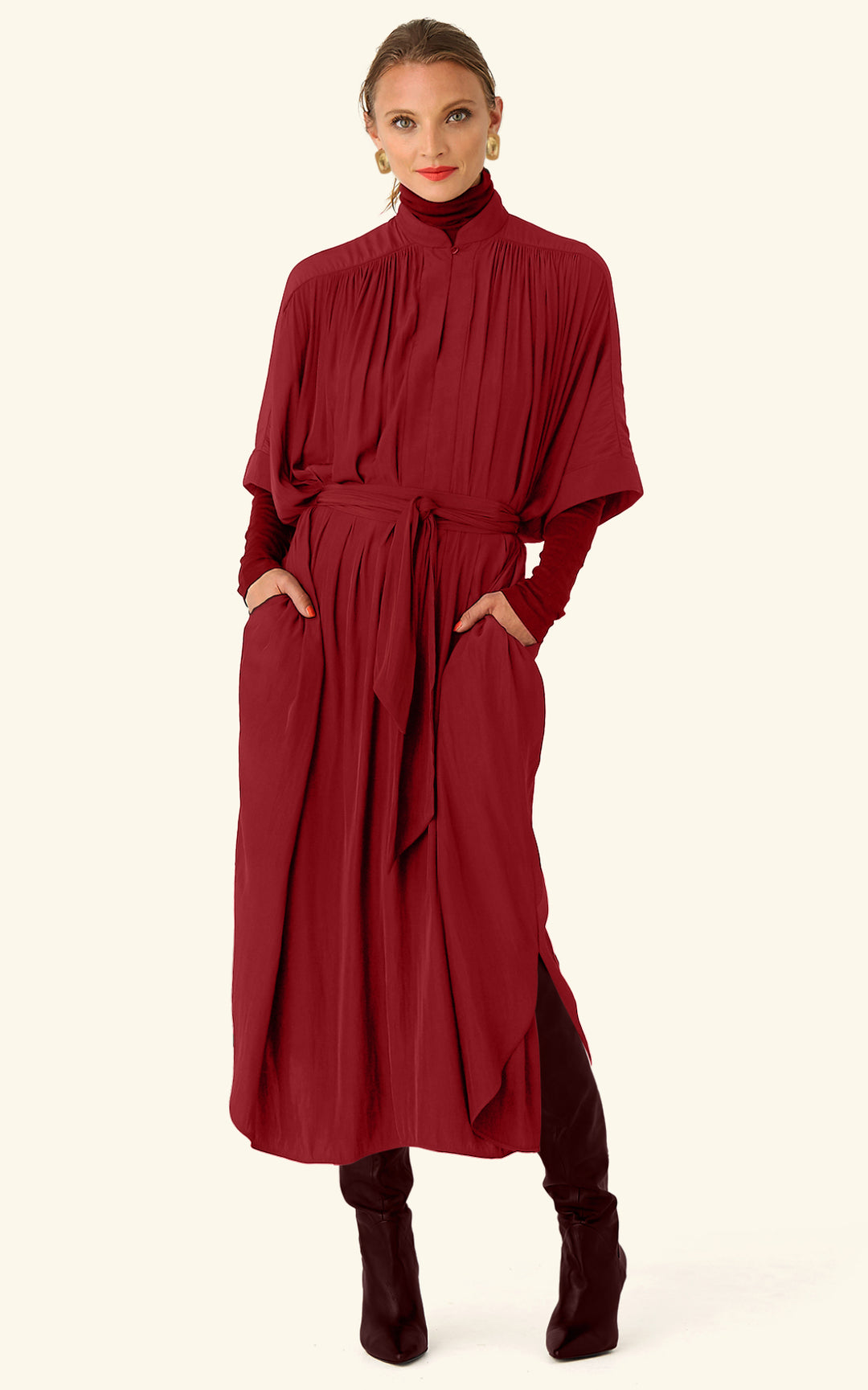 The Original Multiwear Dress - Cacao Rouge, Grande