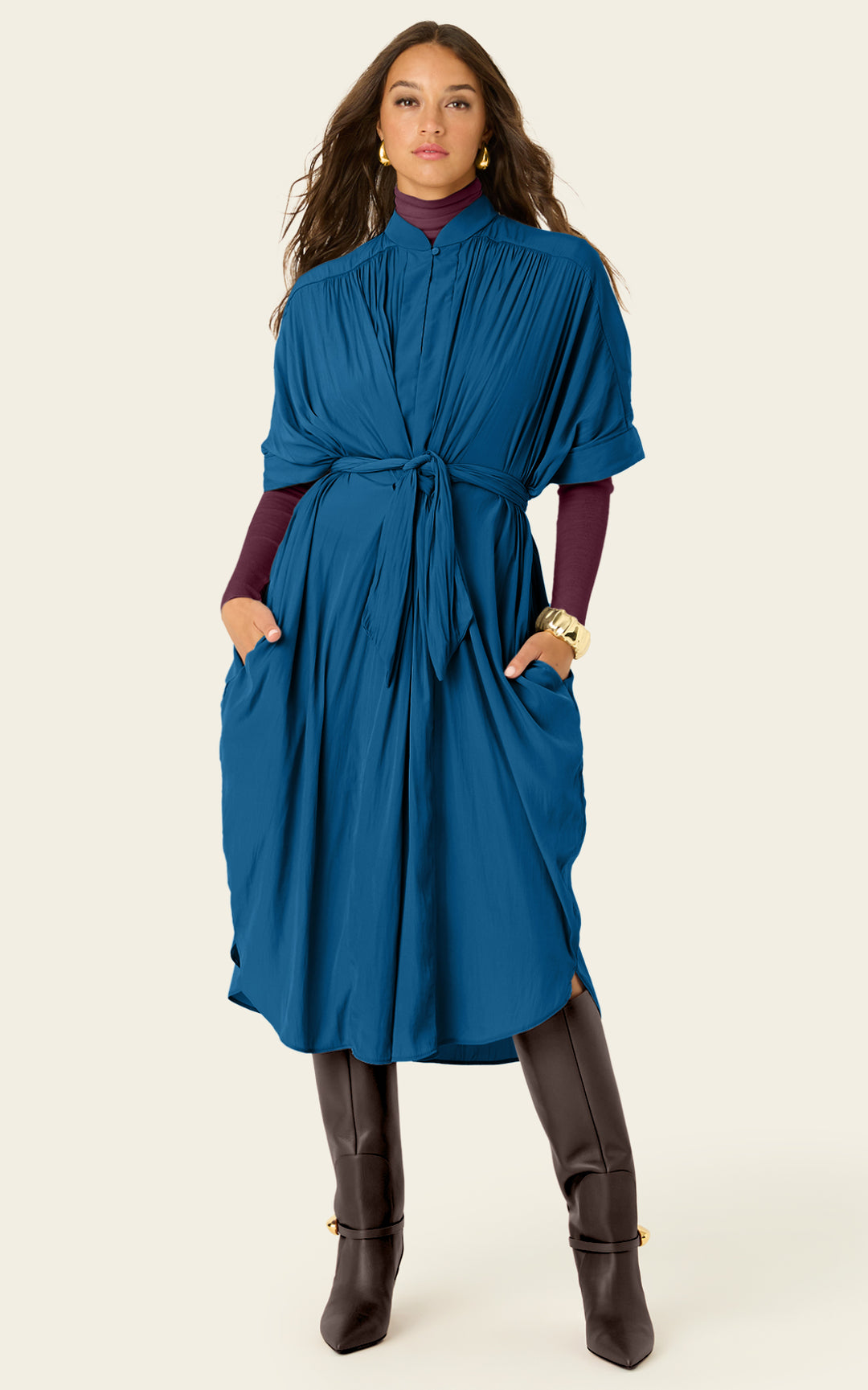 The Multiwear Shirt Dress - Oceania, Grande