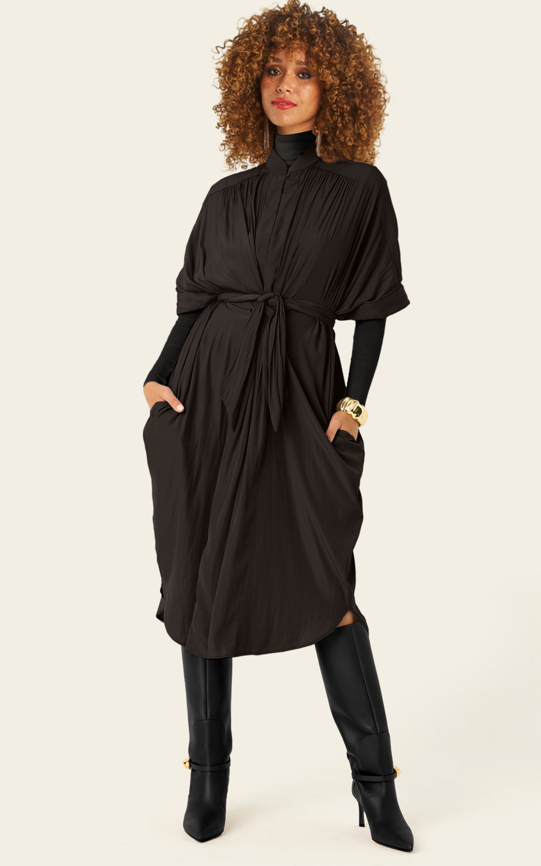 The Original Multiwear Dress - Black, Petite