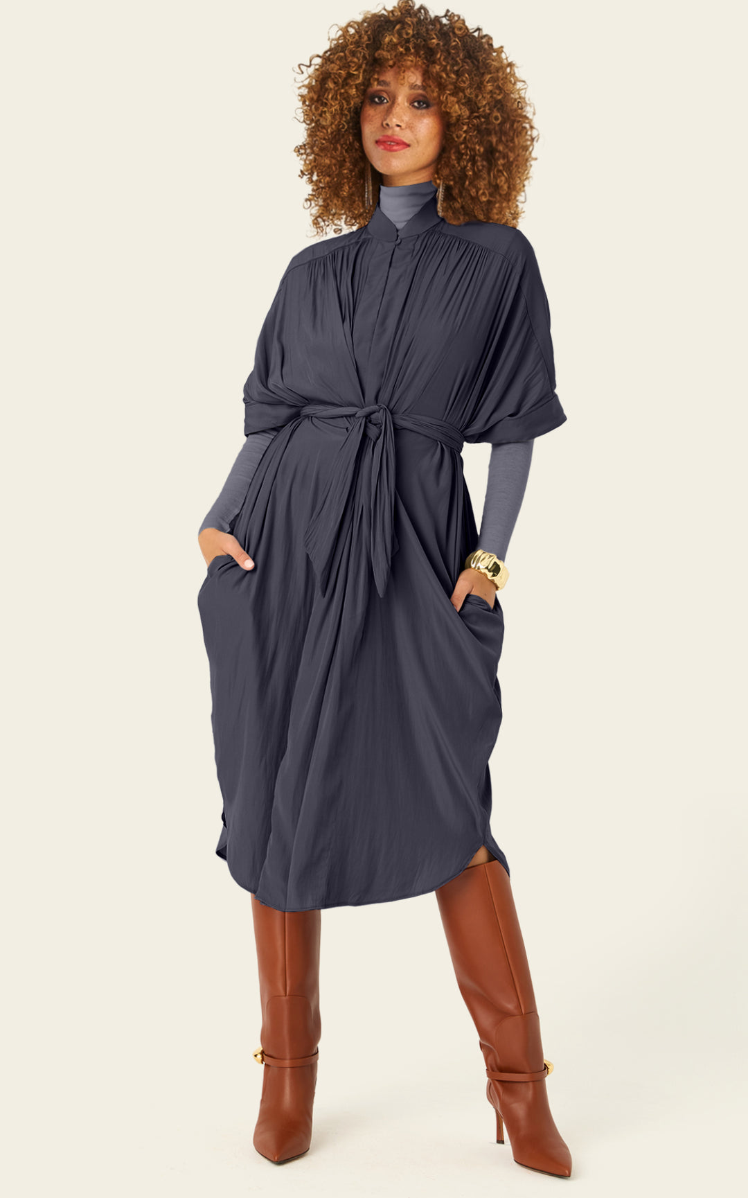 The Original Multiwear Dress - Skyfall Grey, Petite