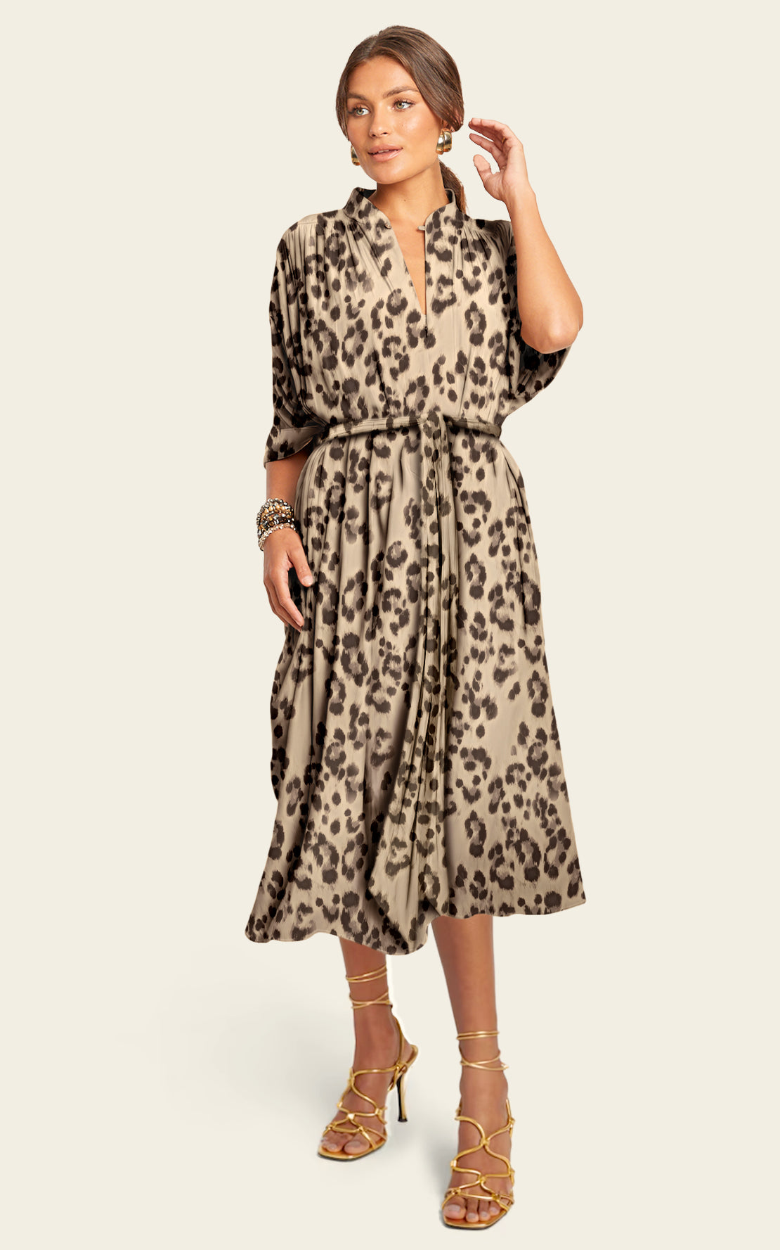 Snow Leopard Original Multiwear Dress Midi