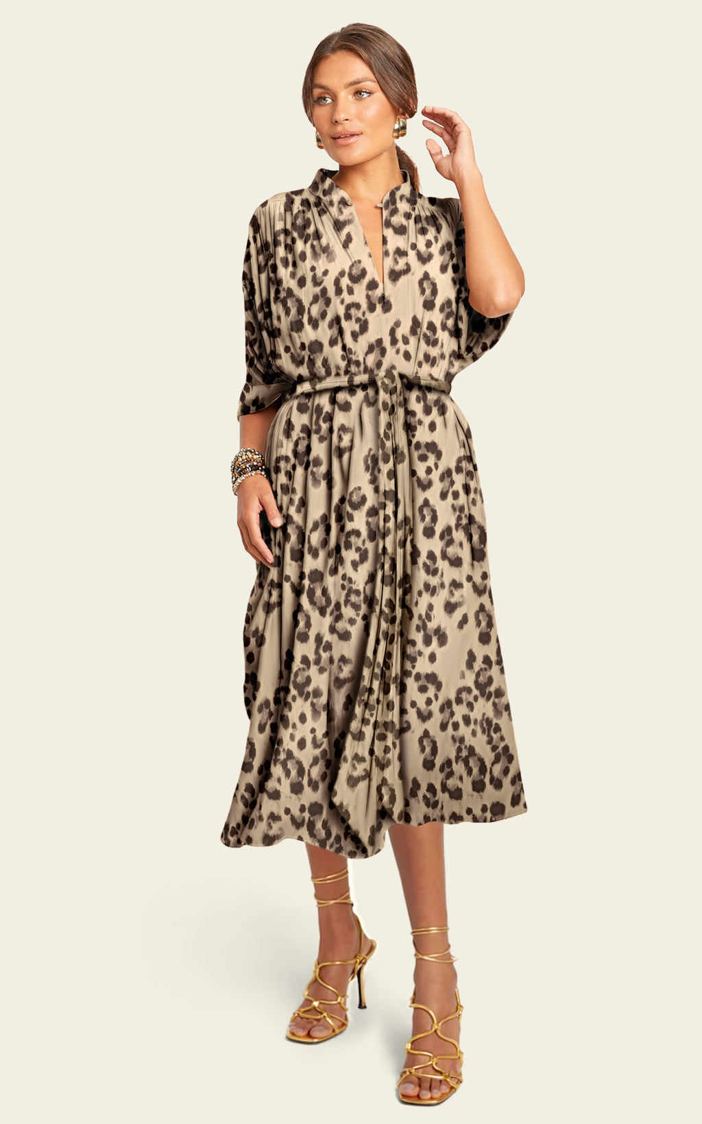 Snow Leopard Original Multiwear Dress Midi
