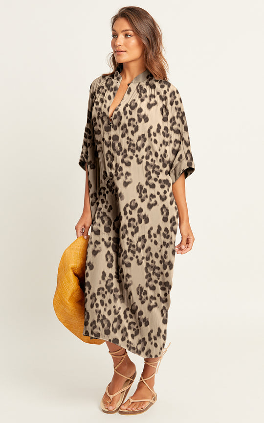 Snow Leopard Original Multiwear Dress Midi