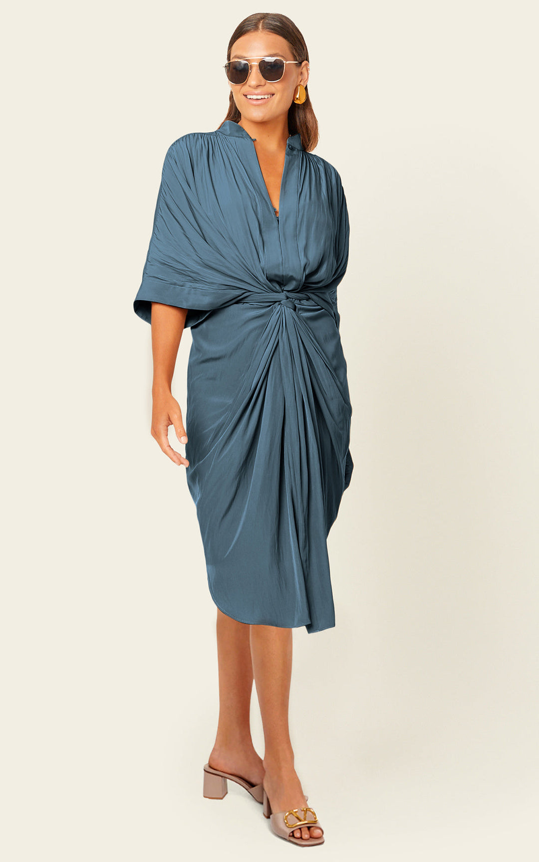 The Original Multiwear Dress / Deep Seafoam, Midi