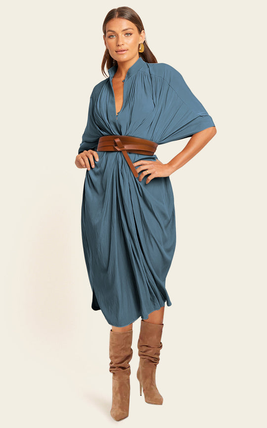 The Original Multiwear Dress / Deep Seafoam, Midi