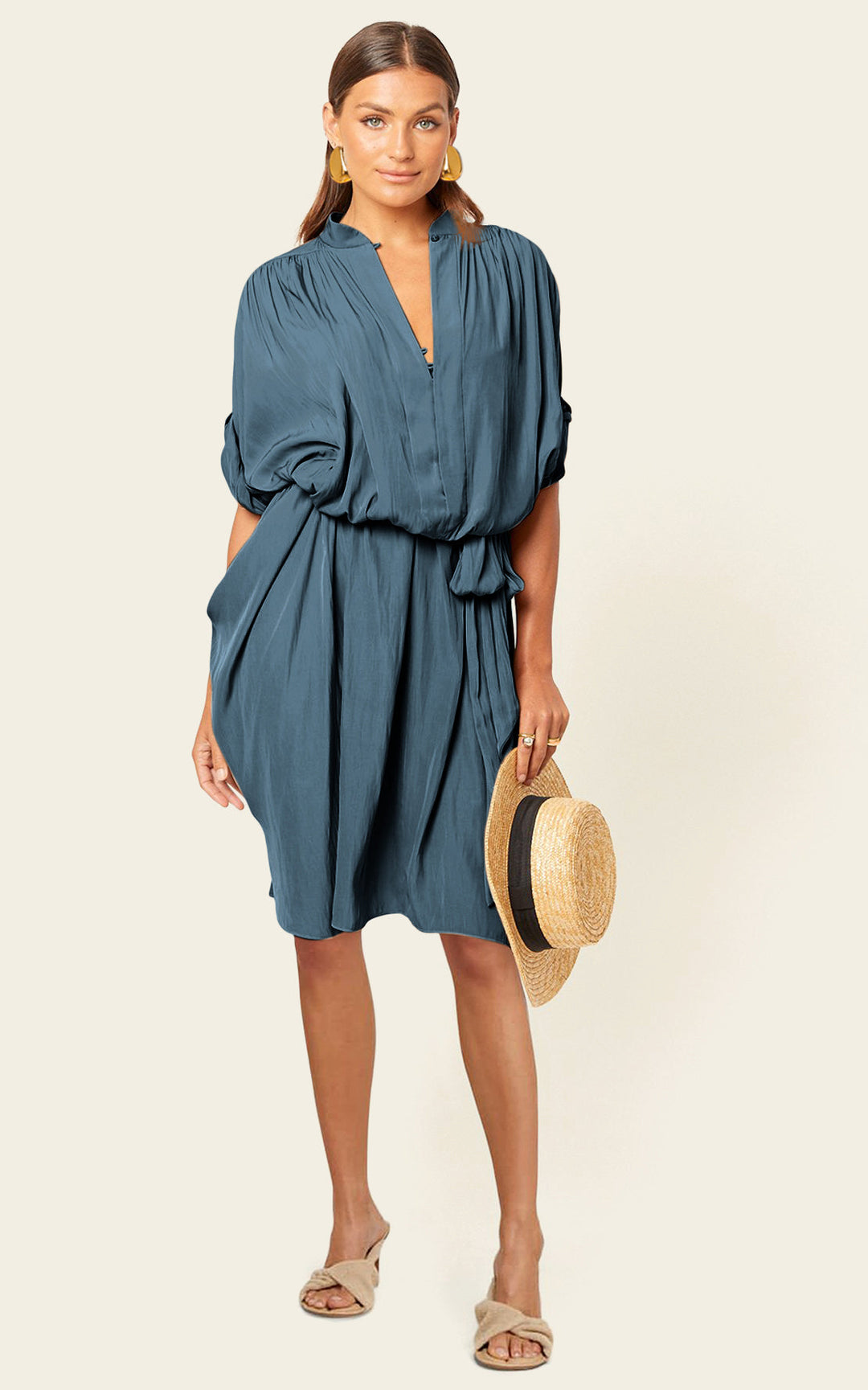 The Original Multiwear Dress / Deep Seafoam, Midi