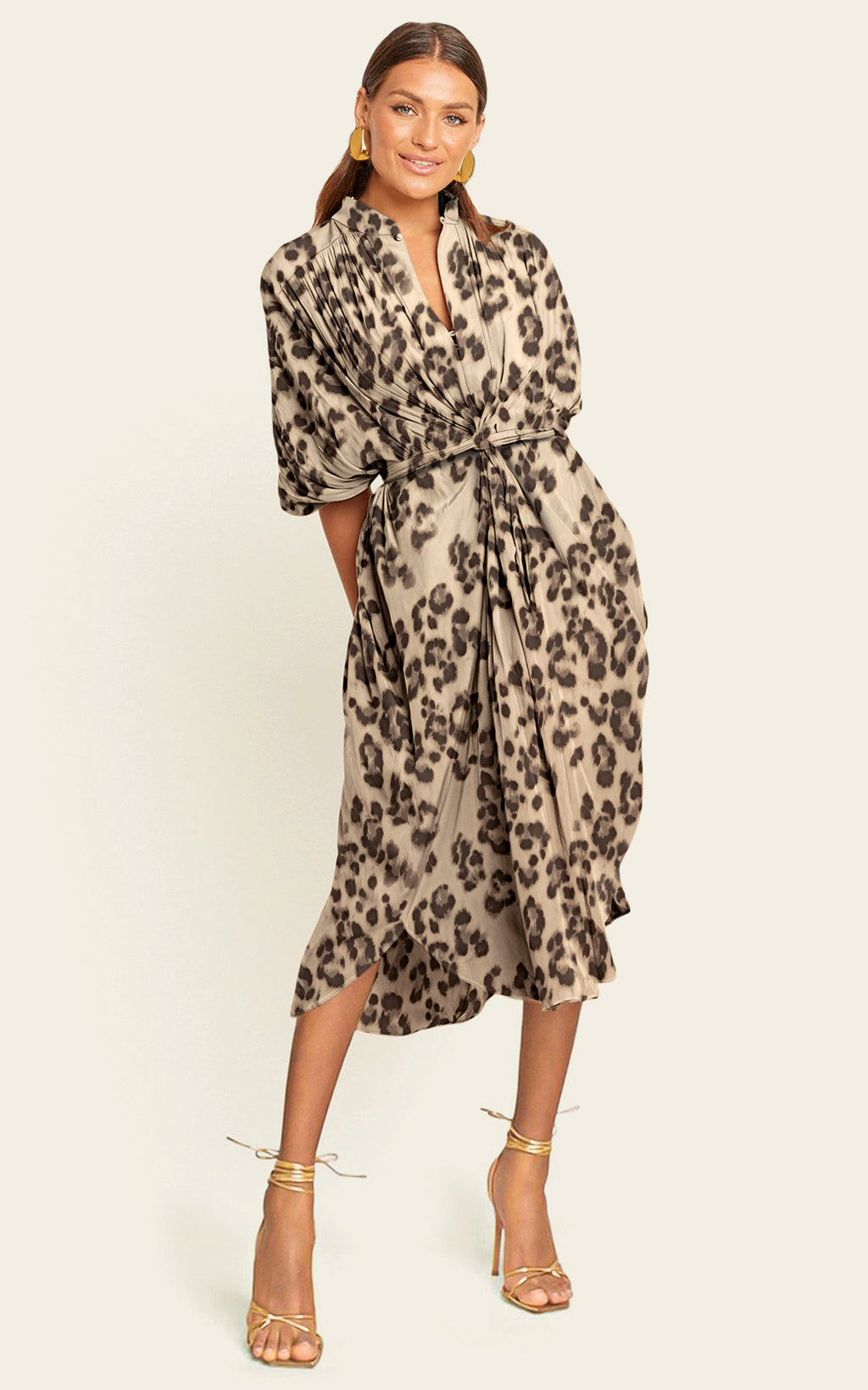 Snow Leopard Original Multiwear Dress Midi