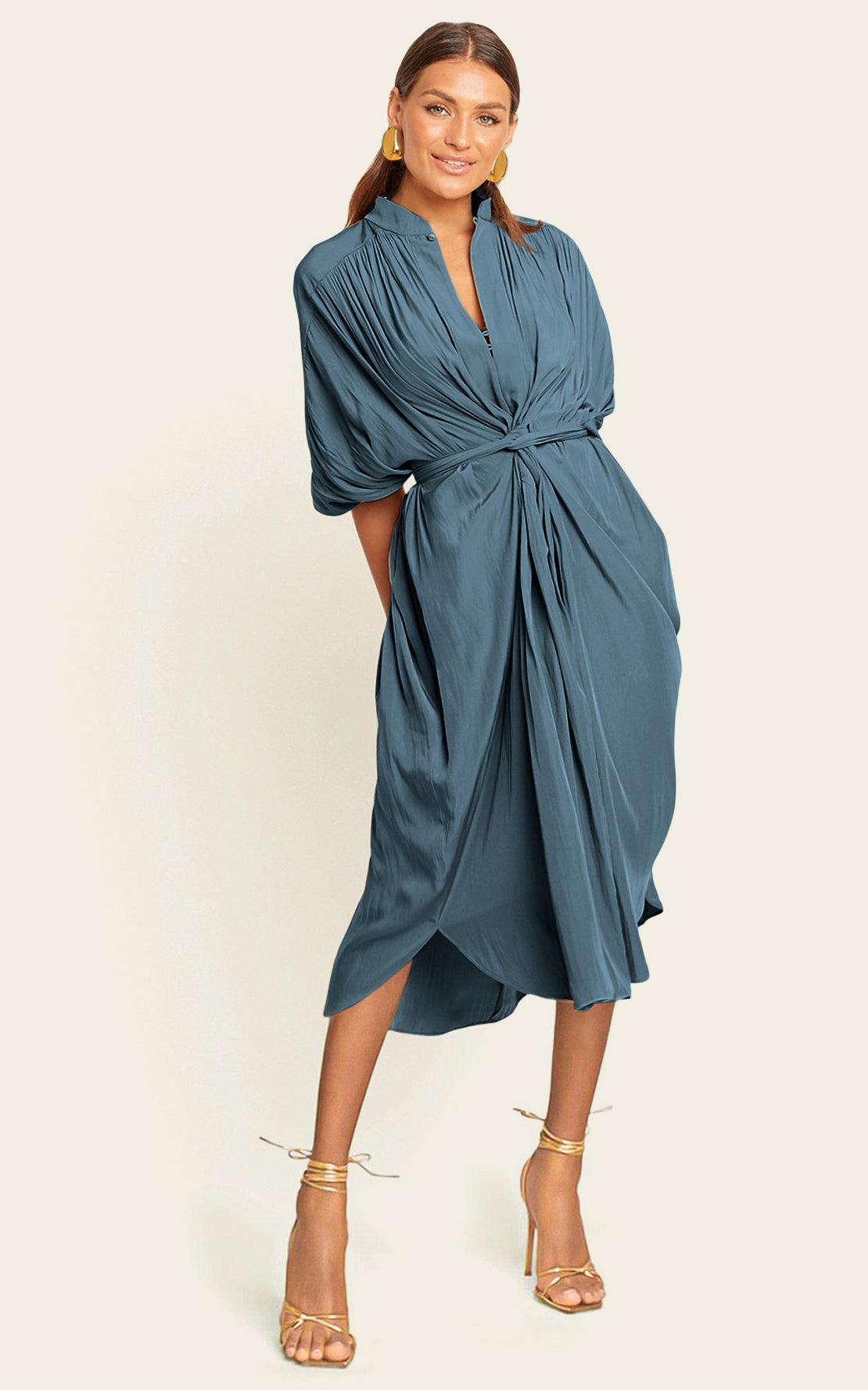 The Original Multiwear Dress / Deep Seafoam, Midi