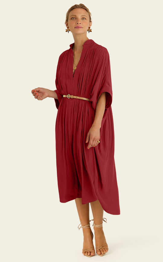 The Original Multiwear Dress - Cacao Rouge, Midi