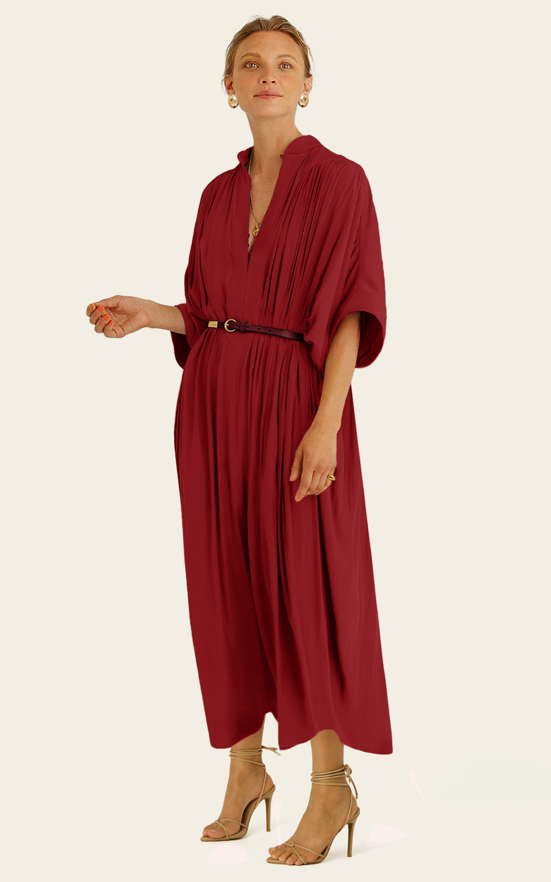 The Original Multiwear Dress - Cacao Rouge, Grande