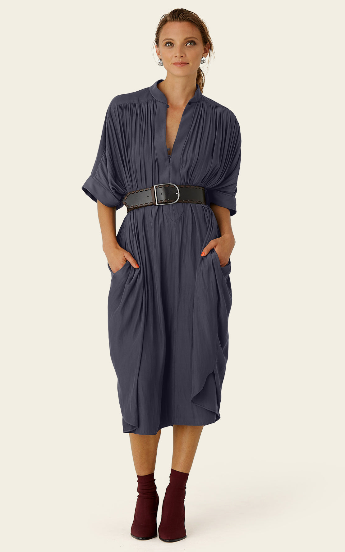The Original Multiwear Dress - Skyfall Grey, Midi