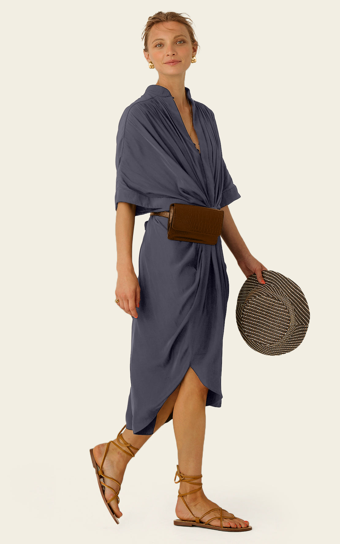 The Original Multiwear Dress - Skyfall Grey, Midi