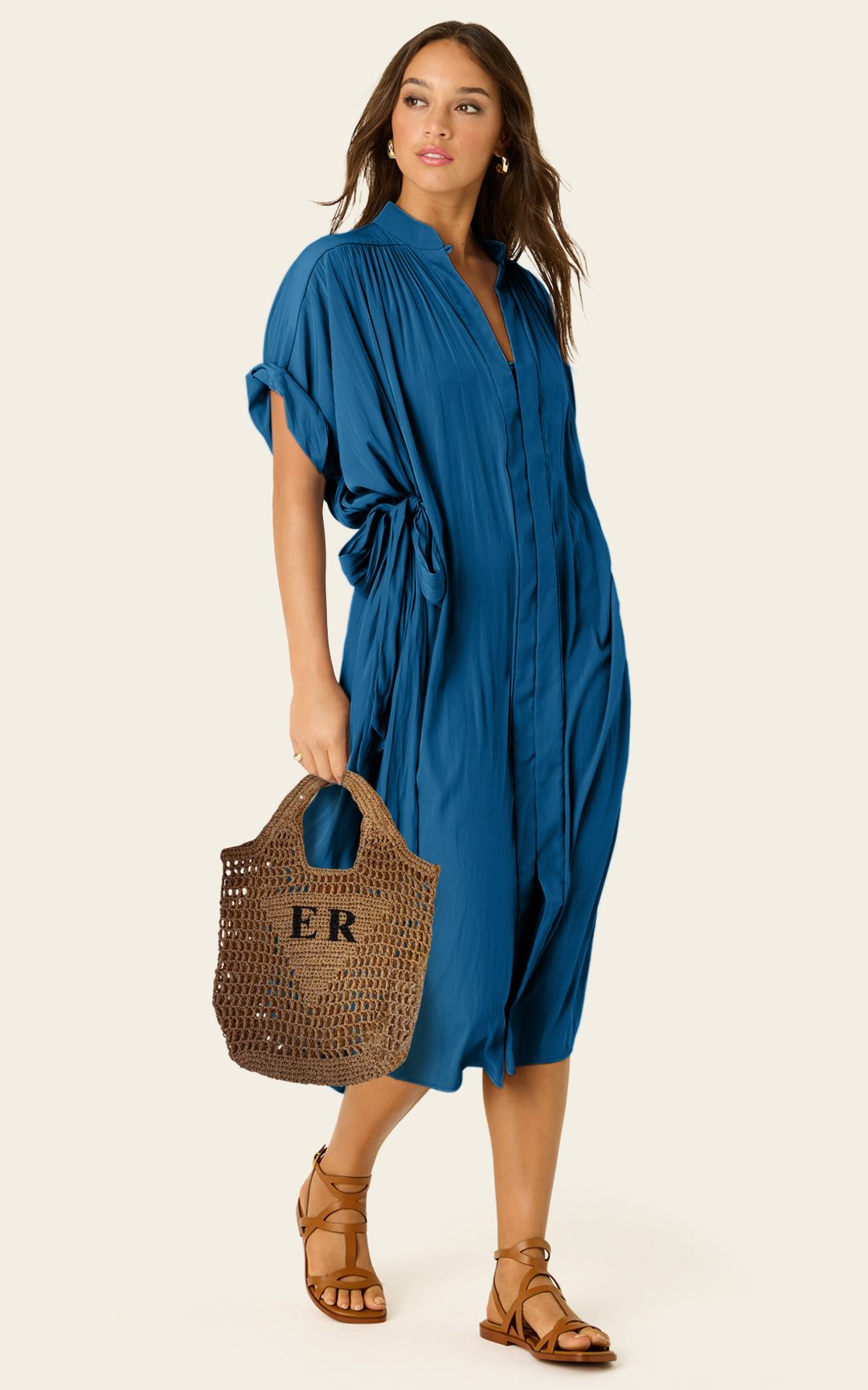 The Multiwear Shirt Dress - Oceania, Midi